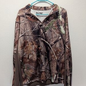 Realtree Camouflage 1/4 Pullover